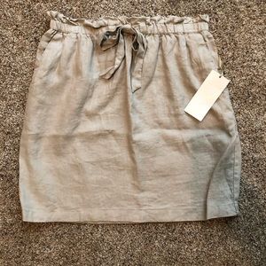 St. Tropez Linen Skirt